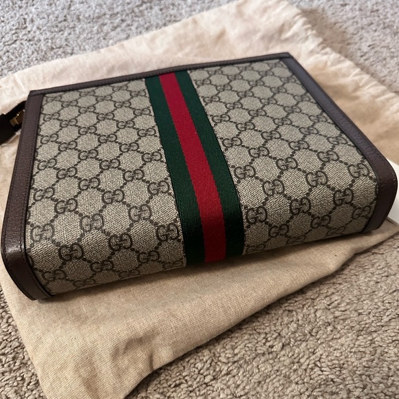 GUCCI OPHIDIA SUPREME WEB POUCH - Picture 7 of 10